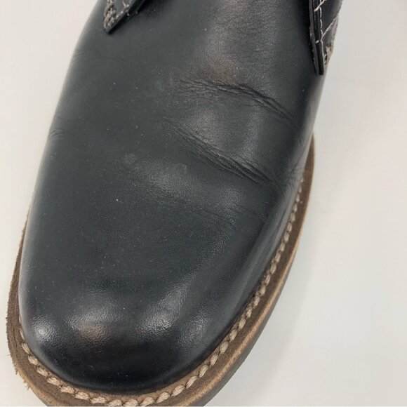 Original Penguin Black Leather Lace Up Boots | Breathable & Versatile